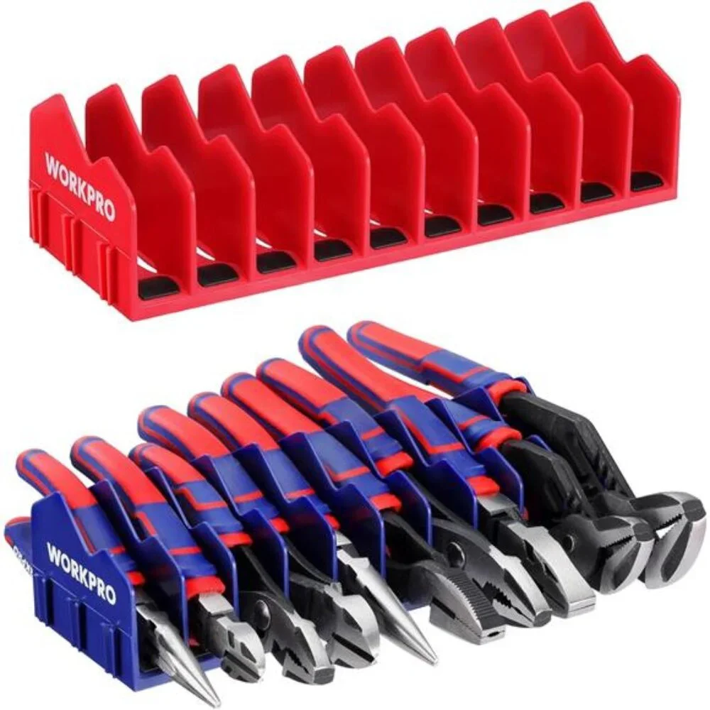 Pliers Organizer Rack Tool Drawer Holder 20 Slot Non Slip Tool Storage Rack